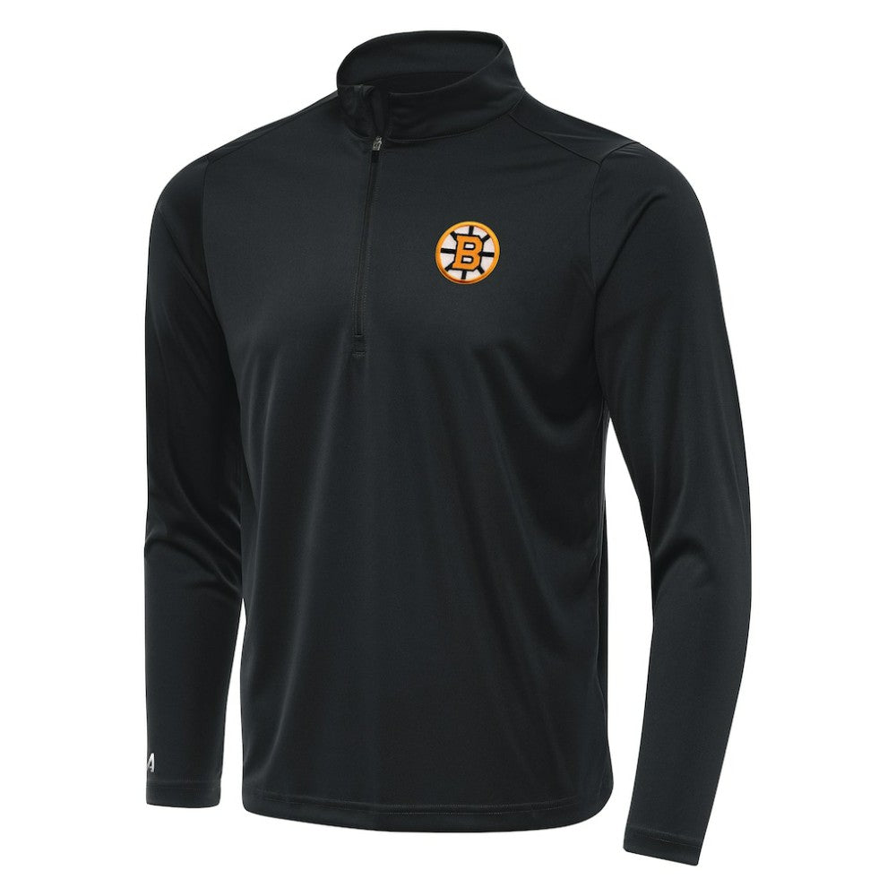 Boston Bruins Antigua Tribute Lightweight Quarter-Zip Pullover - Gray - NHL 203361828