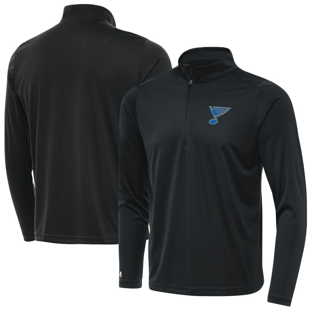 St. Louis Blues Antigua Tribute Lightweight Quarter-Zip Pullover - Gray - NHL 203361833