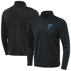 St. Louis Blues Antigua Tribute Lightweight Quarter-Zip Pullover - Gray - NHL 203361833