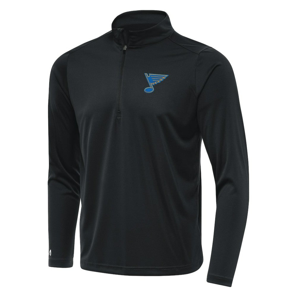 St. Louis Blues Antigua Tribute Lightweight Quarter-Zip Pullover - Gray - NHL 203361833