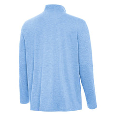 St. Louis Blues Antigua Hunk Lightweight Quarter-Zip Pullover - Heather Blue - NHL 203361875