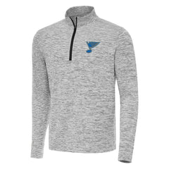 St. Louis Blues Antigua Cause Quarter-Zip Jacket - Black - NHL 203361918