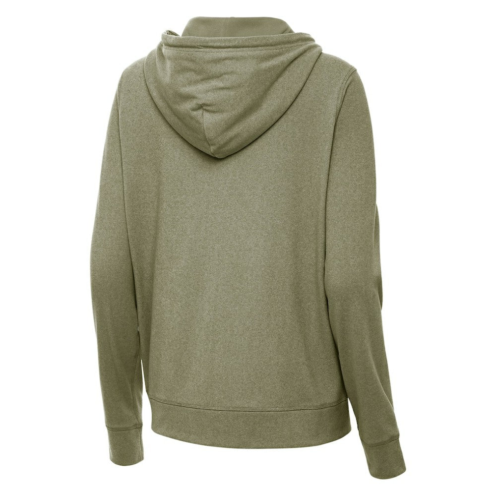 St. Louis Blues Antigua Women's Seeker Full-Zip Hoodie - Olive - NHL 203361935