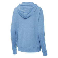 St. Louis Blues Antigua Women's Seeker Full-Zip Hoodie - Heather Blue - NHL 203361938