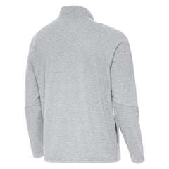 St. Louis Blues Antigua Certain Tri-Blend Quarter-Zip Top - Heather Gray - NHL 203361972