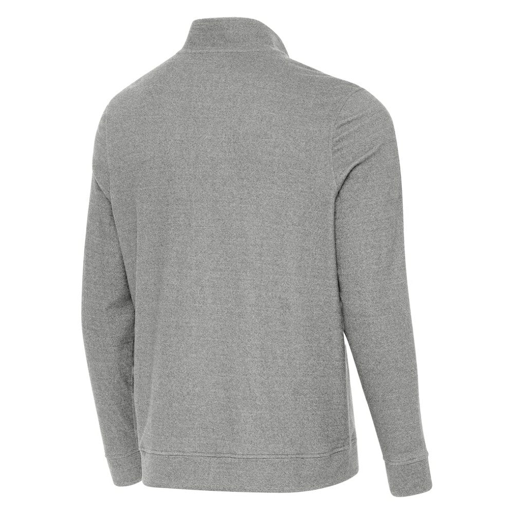 St. Louis Blues Antigua Subtle Quarter-Zip Sweatshirt - Heather Gray - NHL 203361979