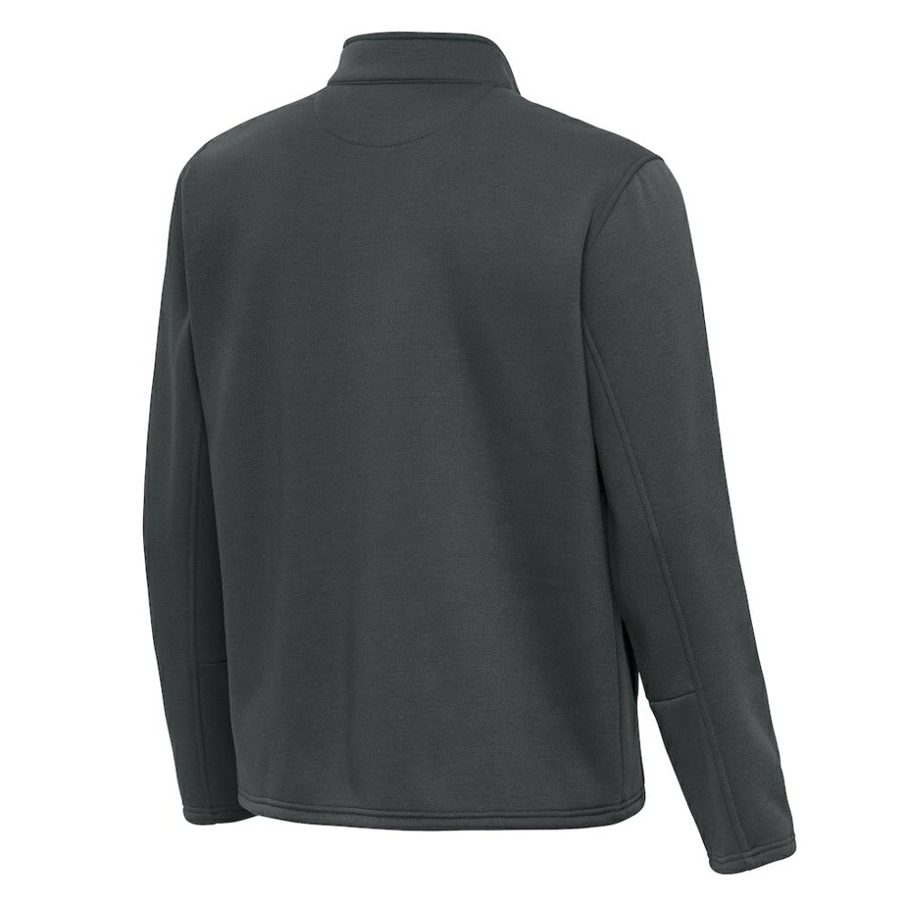 St. Louis Blues Antigua Twist Quarter-Zip Pullover Jacket - Pewter - NHL 203361980