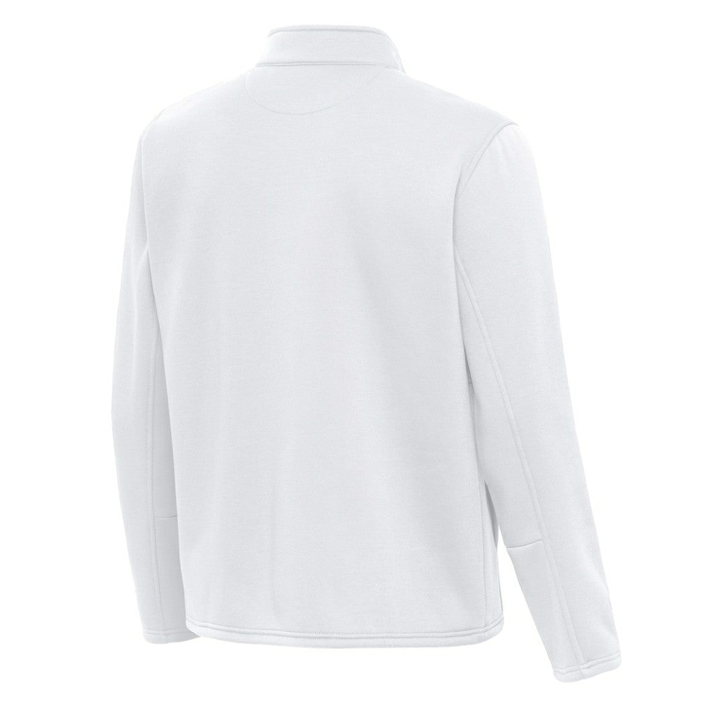 St. Louis Blues Antigua Twist Quarter-Zip Pullover Jacket - White - NHL 203361984