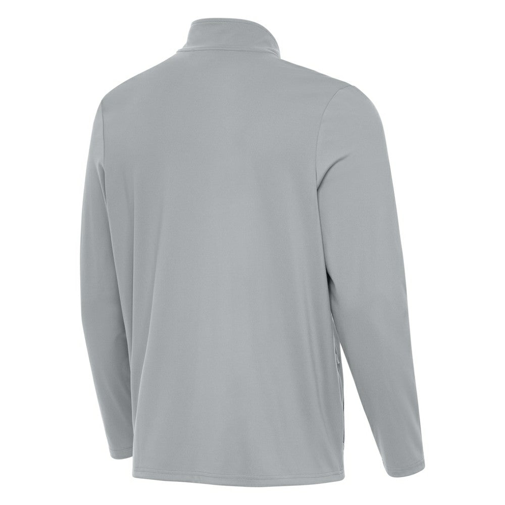 Boston Bruins Antigua Perilous Quarter-Zip Sweatshirt - Gray - NHL 203361987