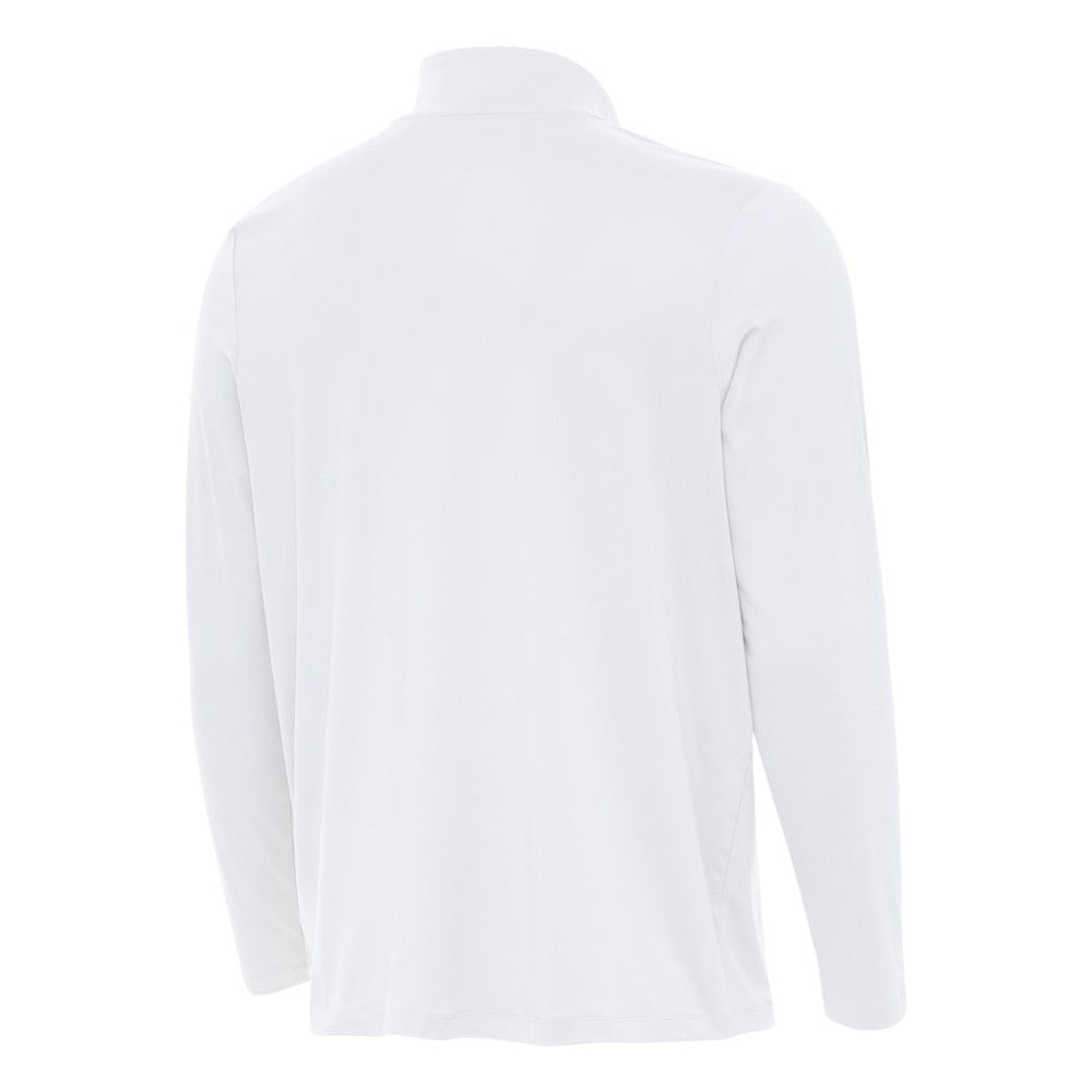 Boston Bruins Antigua Reprocess Quarter-Zip Pullover - White - NHL 203362027