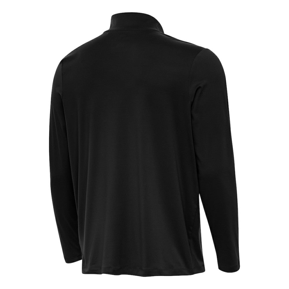 Boston Bruins Antigua Reprocess Quarter-Zip Pullover - Black - NHL 203362028