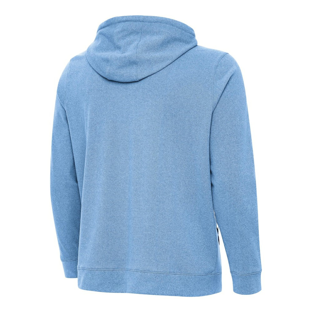 St. Louis Blues Antigua Effortless Full-Zip Hoodie - Heather Blue - NHL 203362096