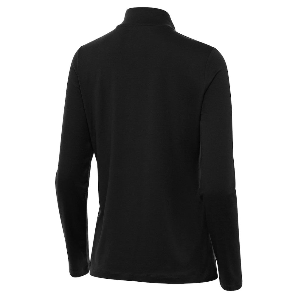 St. Louis Blues Antigua Women's Reprocess Quarter-Zip Pullover - Black - NHL 203362109