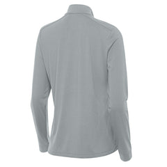 St. Louis Blues Antigua Women's Intent Quarter-Zip Pullover - Gray - NHL 203362144