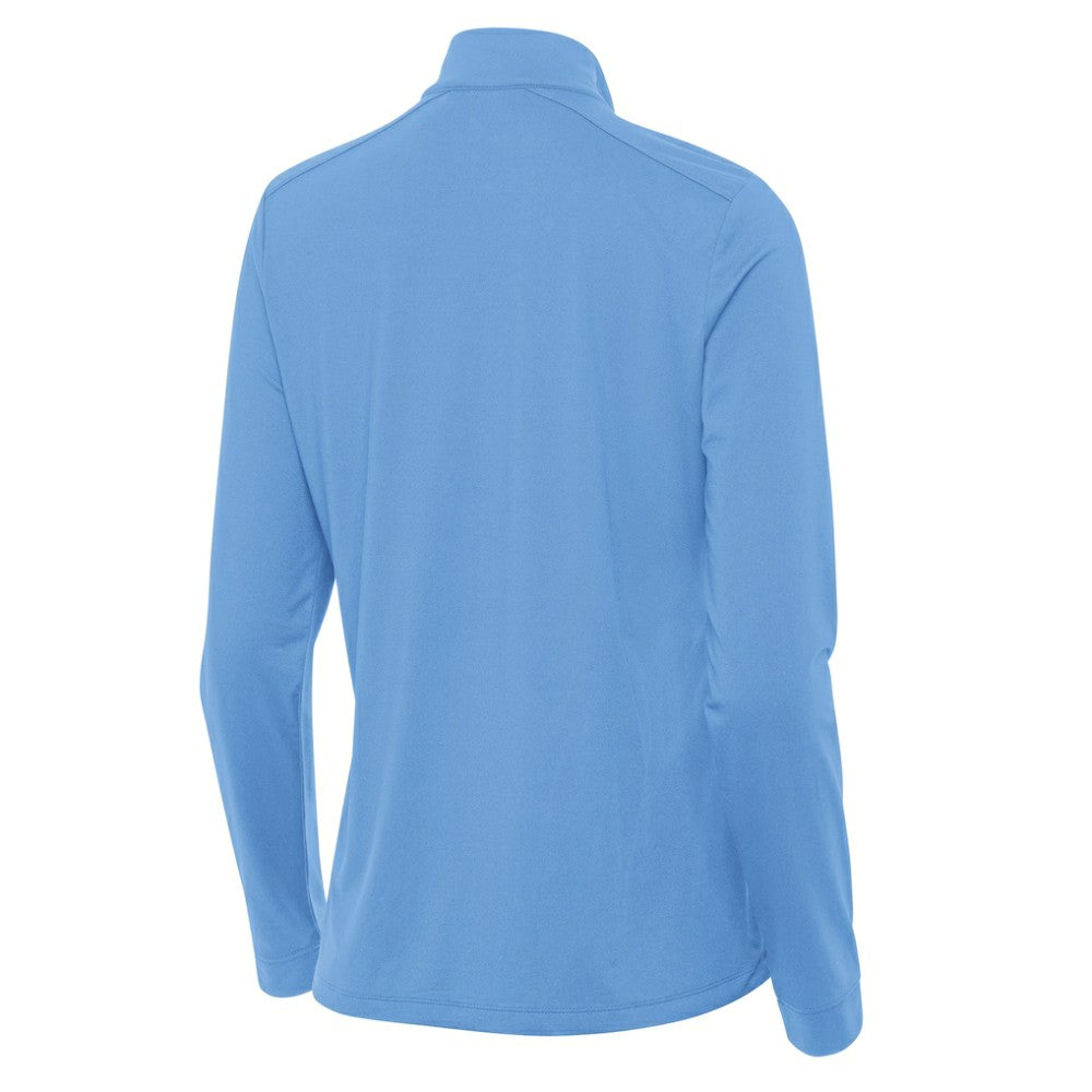 St. Louis Blues Antigua Women's Intent Quarter-Zip Pullover - Blue - NHL 203362145