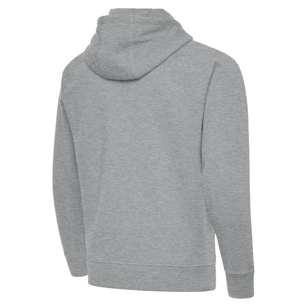 Boston Bruins Antigua Victory Full-Zip Hoodie - Heather Gray - NHL 203362187
