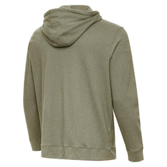 Boston Bruins Antigua Cloud Pullover Hoodie - Olive - NHL 203362195