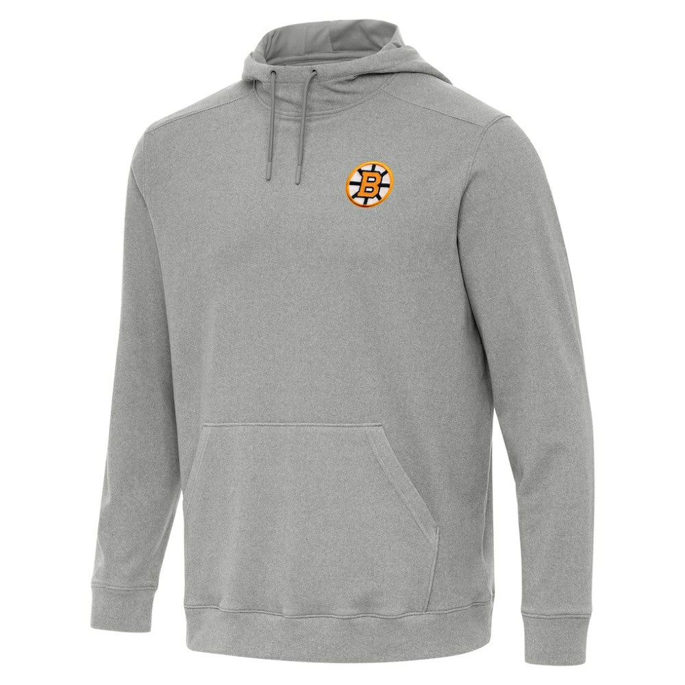 Boston Bruins Antigua Cloud Pullover Hoodie - Heather Gray - NHL 203362196