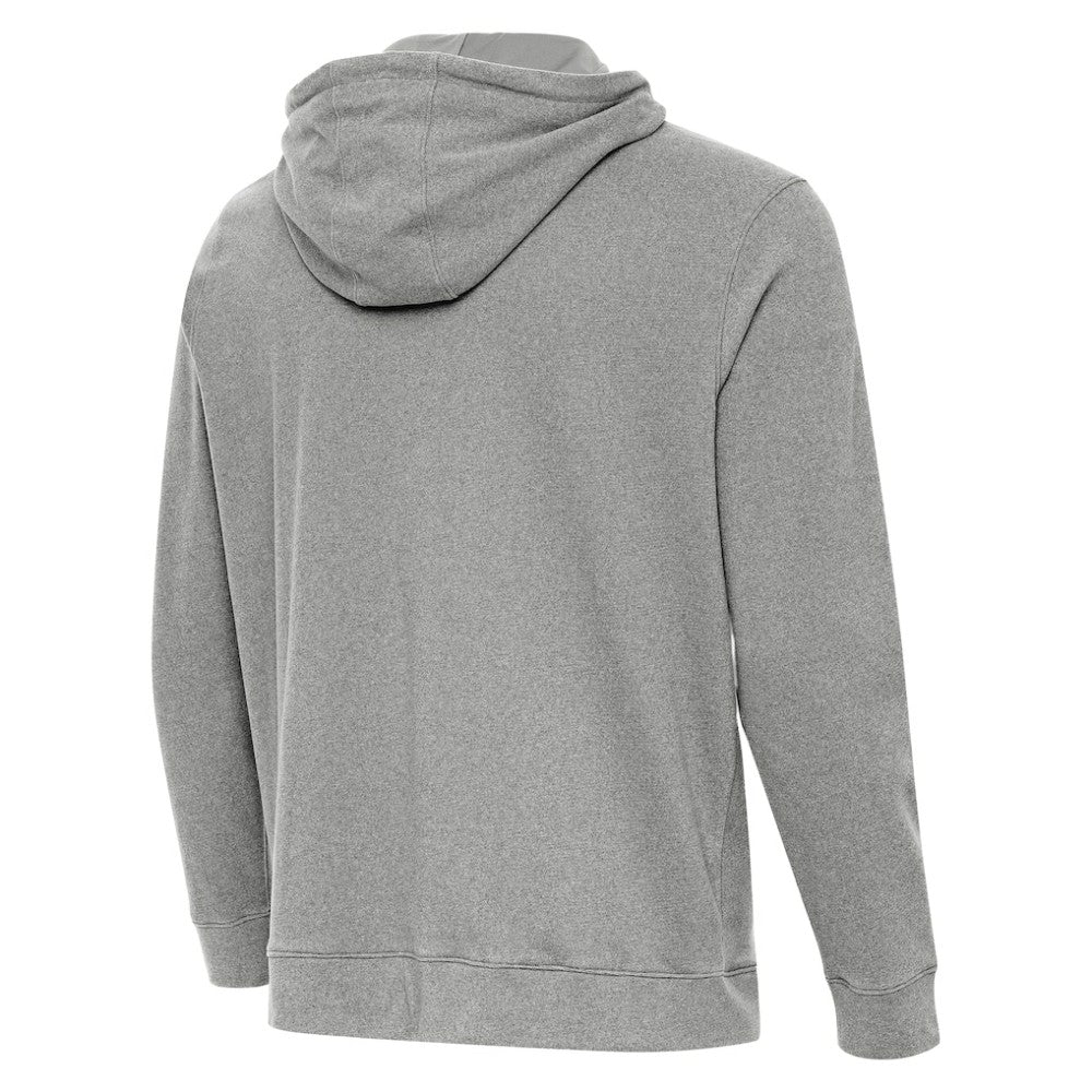 Boston Bruins Antigua Cloud Pullover Hoodie - Heather Black - NHL 203362197