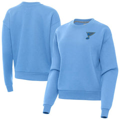 St. Louis Blues Antigua Women's Victory Pullover Sweatshirt - Blue - NHL 203362230