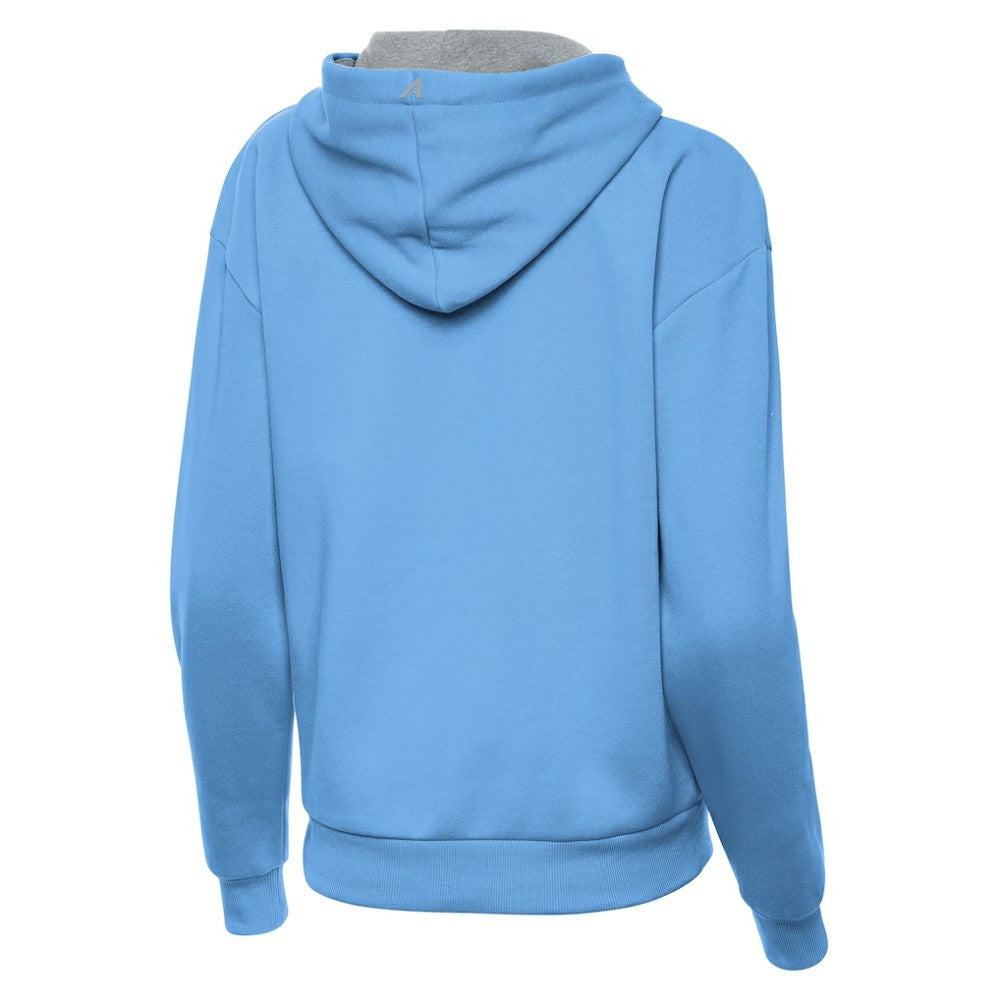 St. Louis Blues Antigua Women's Victory Pullover Hoodie - Blue - NHL 203362239