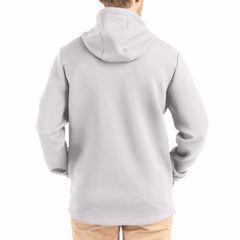 Green Bay Packers Cutter & Buck Roam Epic Comfort Recycled Full-Zip Hoodie Jacket Gray