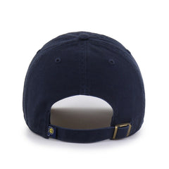 Indiana Pacers '47 Core Logo Clean Up Adjustable Hat Navy | 47 brand discount