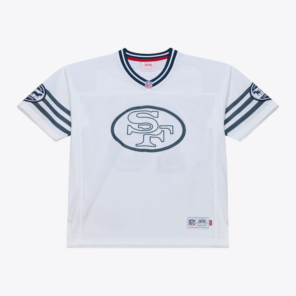 Mitchell & Ness Joe Montana San Francisco 49ers x Levi's Unisex Legacy Jersey White