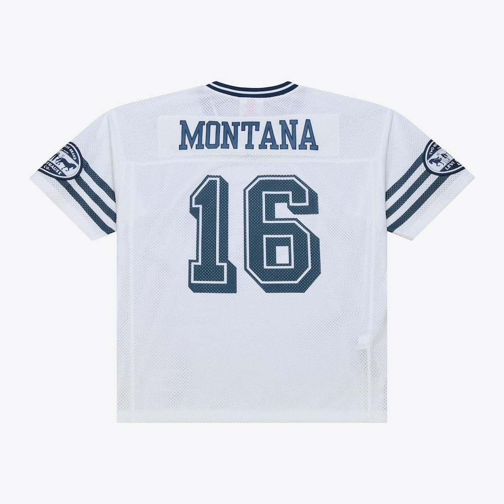 Mitchell & Ness Joe Montana San Francisco 49ers x Levi's Unisex Legacy Jersey White