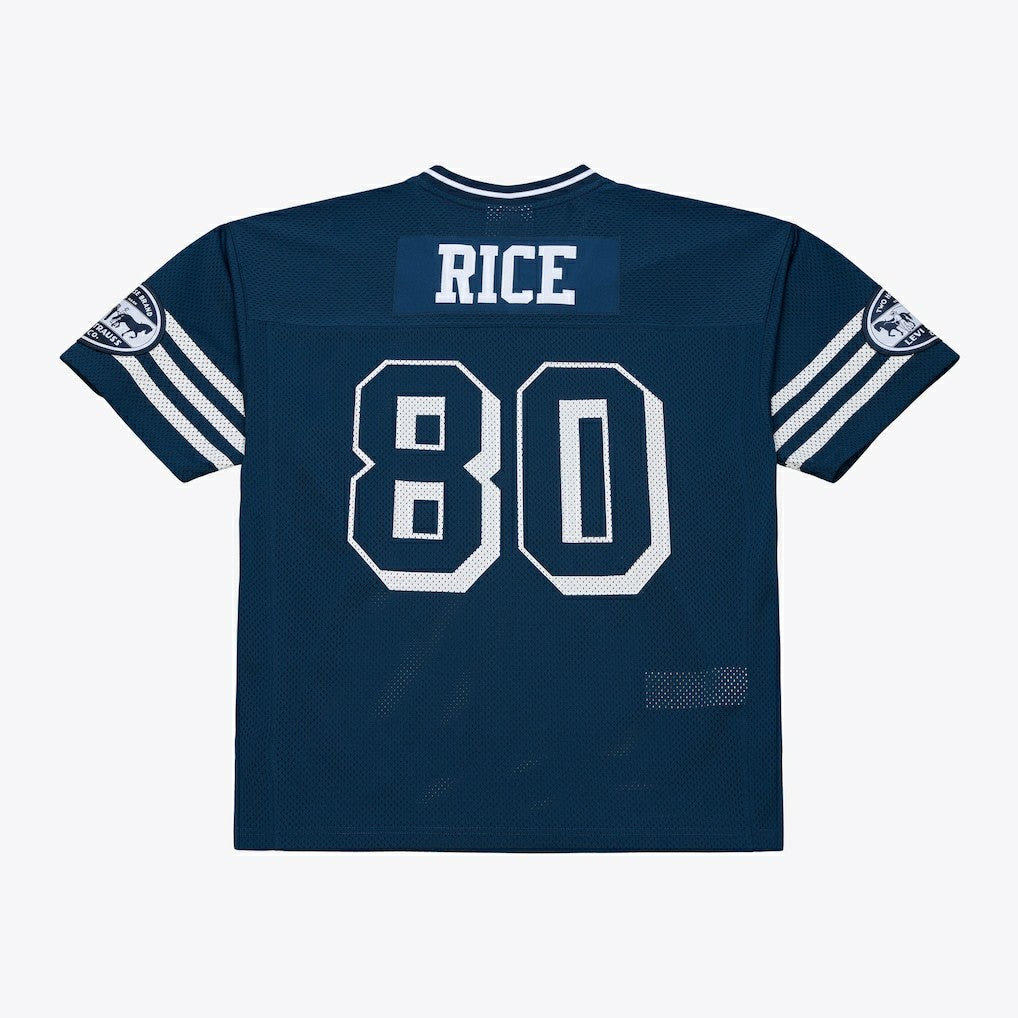 Mitchell & Ness Jerry Rice San Francisco 49ers x Levi's Unisex Legacy Jersey Navy