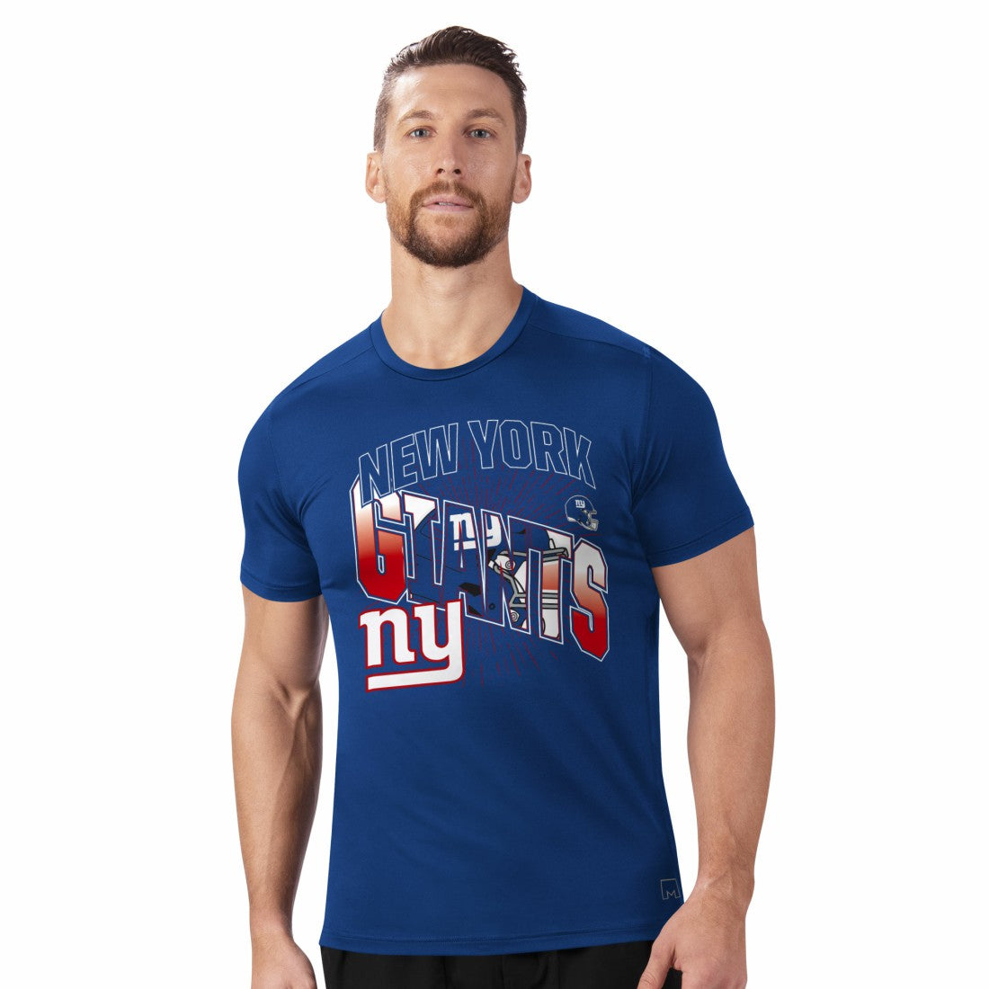 New York Giants MSX by Michael Strahan Performance T-Shirt Royal
