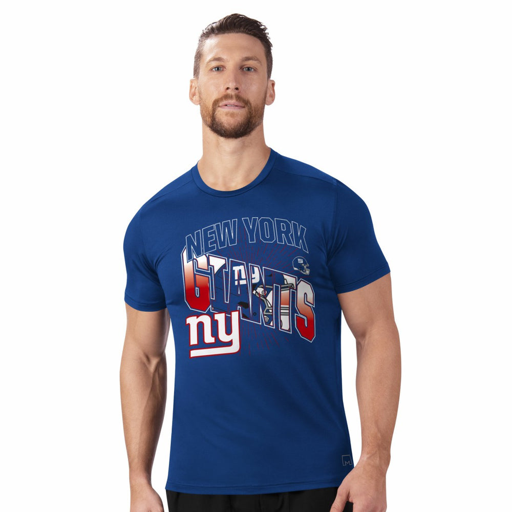 New York Giants MSX by Michael Strahan Performance T-Shirt Royal