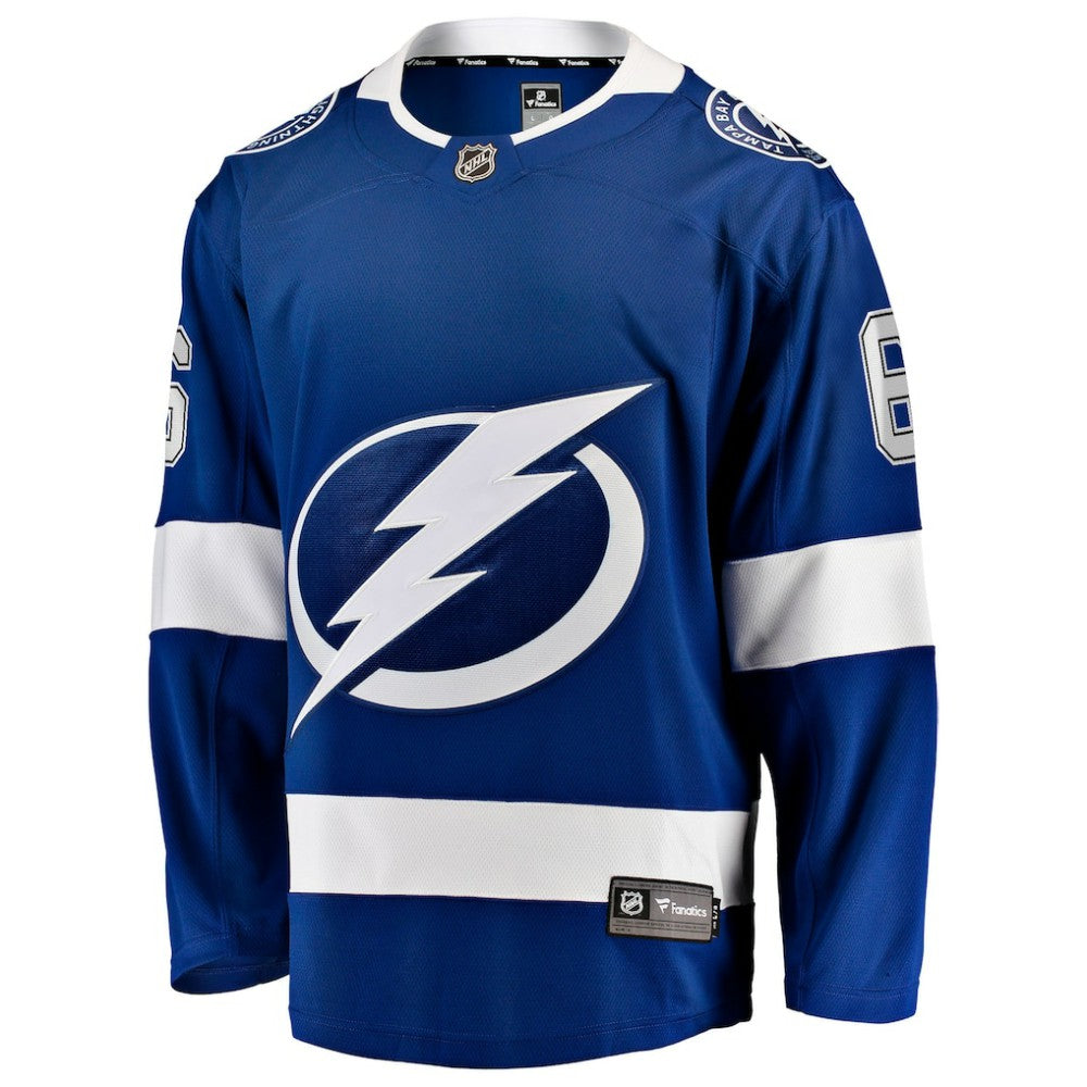 Nick Abruzzese Tampa Bay Lightning Fanatics Home Breakaway Jersey - Blue - NHL 203364004