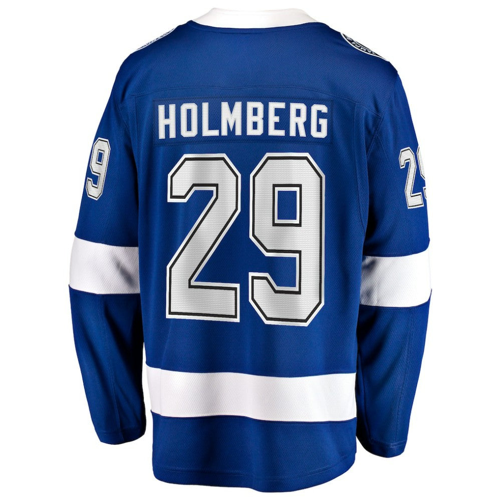 Pontus Holmberg Tampa Bay Lightning Fanatics Home Breakaway Jersey - Blue - NHL 203364006
