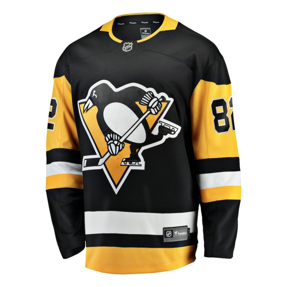 Caleb Jones Pittsburgh Penguins Fanatics Home Breakaway Jersey - Black - NHL 203364010