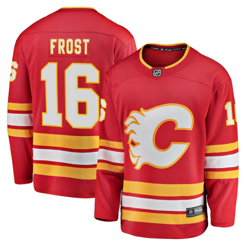 Morgan Frost Calgary Flames Fanatics Home Breakaway Jersey - Red - NHL 203364018