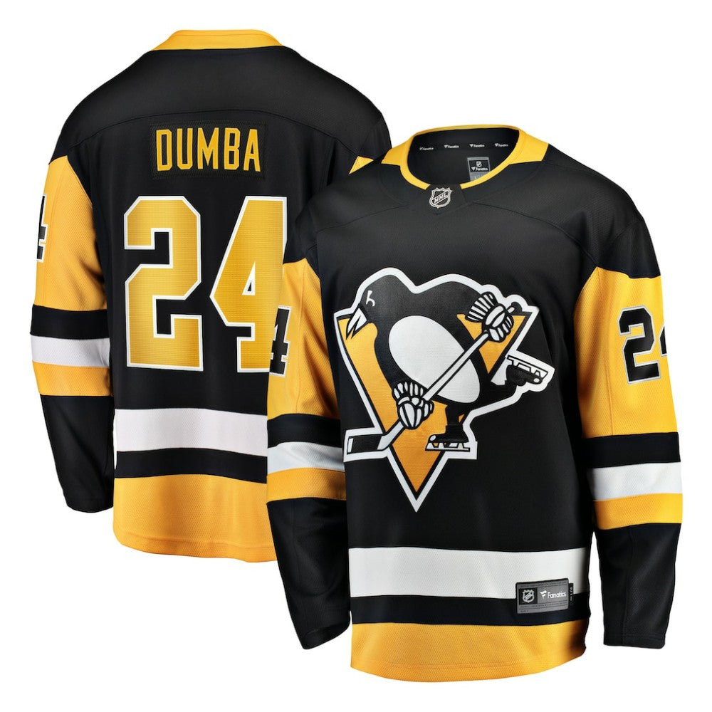 Matt Dumba Pittsburgh Penguins Fanatics Home Breakaway Jersey - Black - NHL 203364020
