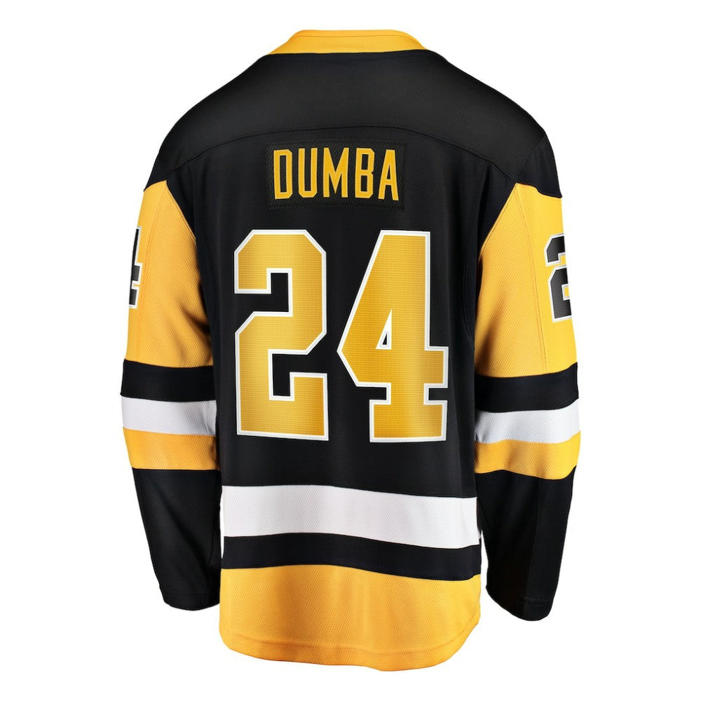 Matt Dumba Pittsburgh Penguins Fanatics Home Breakaway Jersey - Black - NHL 203364020