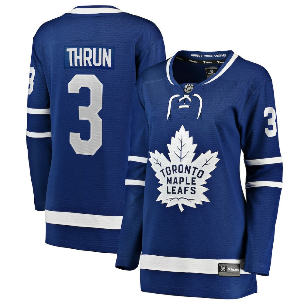 Henry Thrun Toronto Maple Leafs Fanatics Women's Home Breakaway Jersey - Blue - NHL 203364023