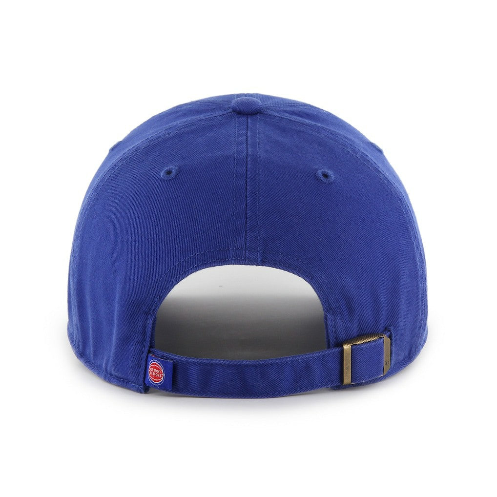 Detroit Pistons '47 Alternate Core Logo Clean Up Adjustable Hat for sale Royal | 47 brand online