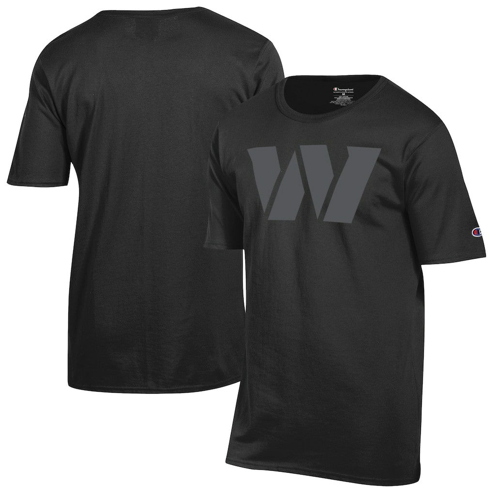 Washington Commanders Champion Tonal Logo T-Shirt Black
