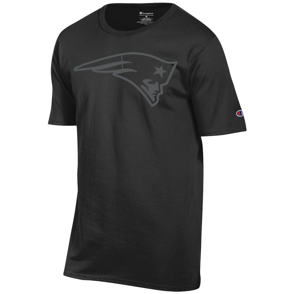 New England Patriots Champion Tonal Logo T-Shirt Black