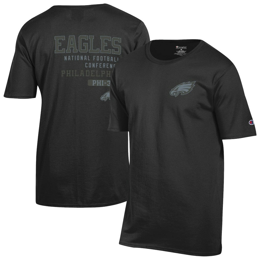 Philadelphia Eagles Champion Tonal Logo T-Shirt Black