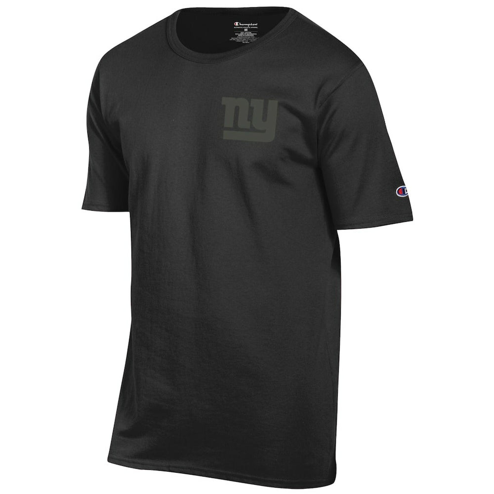 New York Giants Champion Tonal Logo T-Shirt Black