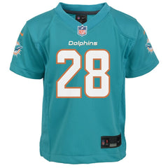 Nike De’Von Achane Miami Dolphins Preschool Team Game Jersey Aqua