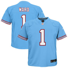 Nike Cameron Ward Tennessee Titans Preschool Alternate 2 Player Game Jersey Light Blue