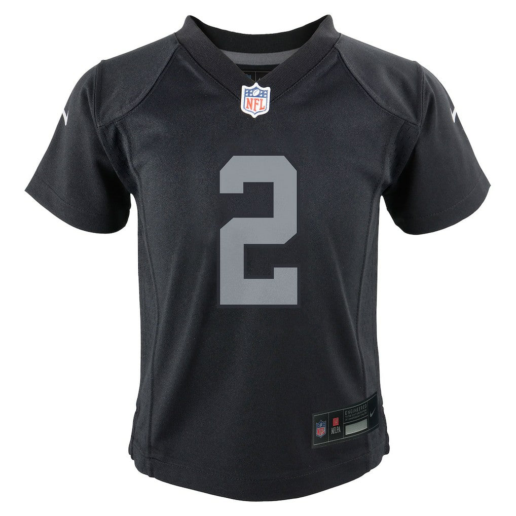 Nike Ashton Jeanty Las Vegas Raiders Preschool Team Player Game Jersey Black