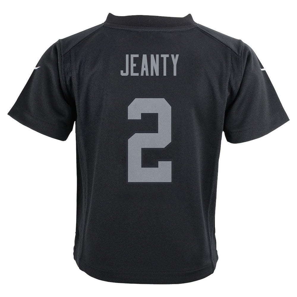 Nike Ashton Jeanty Las Vegas Raiders Preschool Team Player Game Jersey Black