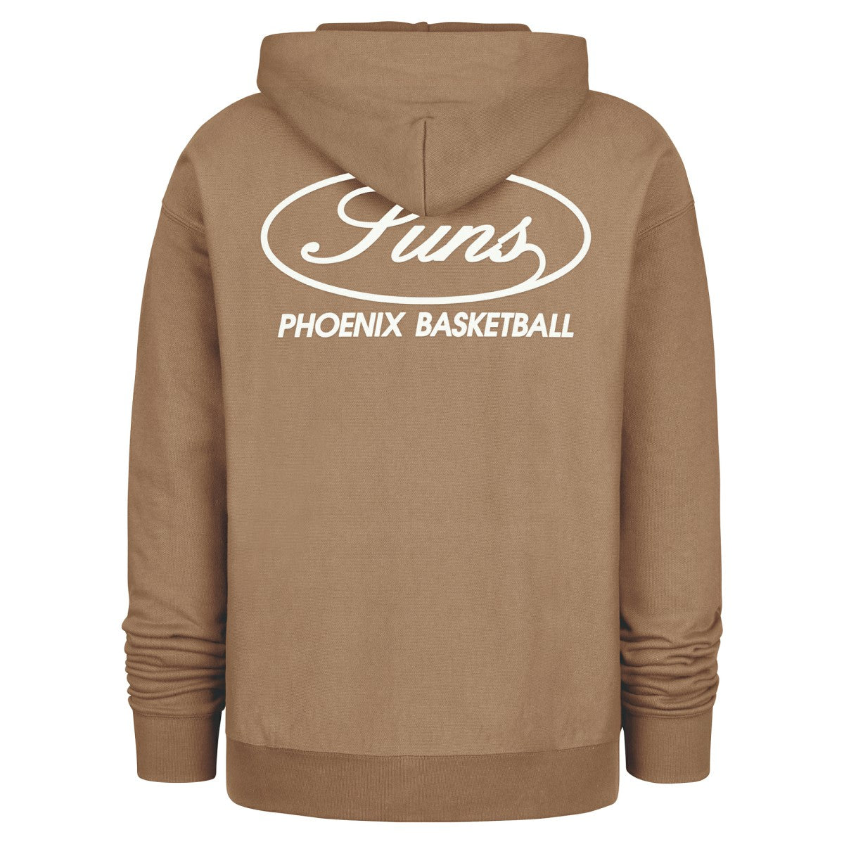 Phoenix Suns '47 Triple Double Foundation Premium Hoodie Sweatshirt Khaki | 47 brand outlet