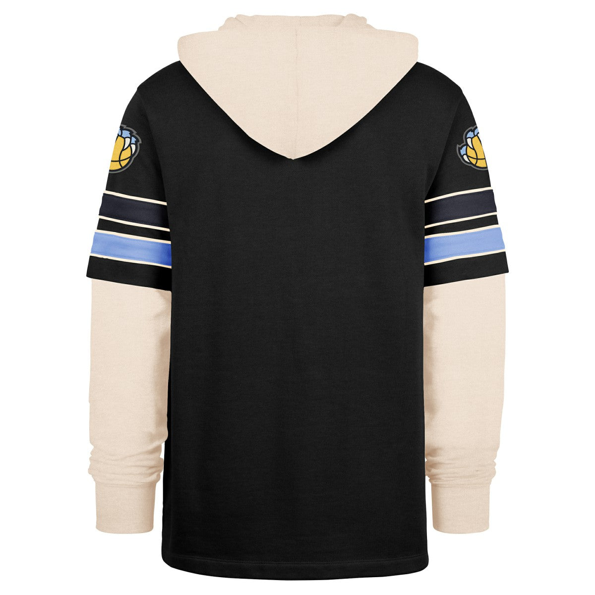 Memphis Grizzlies '47 Split Zone Cornerback Duo Hoodie Black | 47 brand discount
